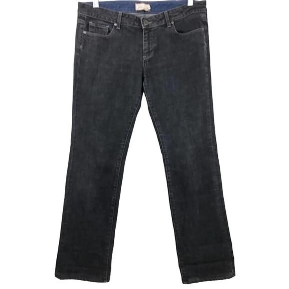 Paige Blue Heights Black Classic Skinny Jeans Size 32